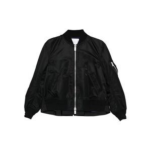 Sacai Women Nylon Bomber Jacket